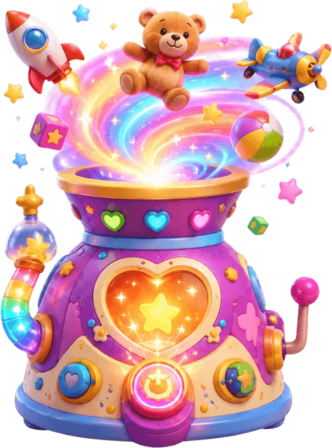 The ToyAlive magic machine