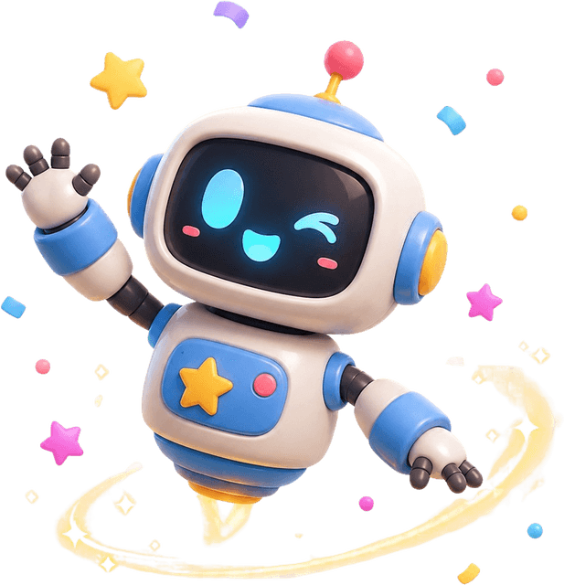 ToyAlive robot mascot